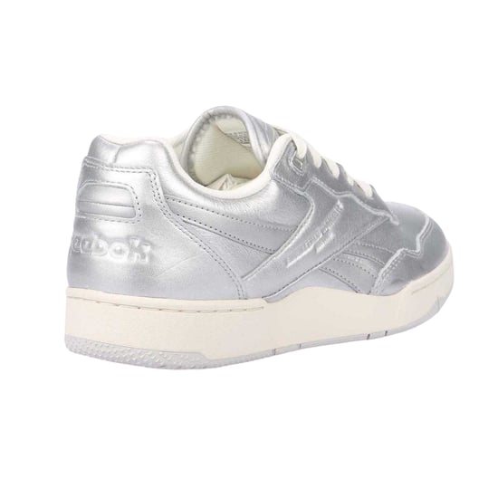 Reebok - "BB 4000 II" Metallic Sneaker für Herren, Leder (Silber) - Image 2