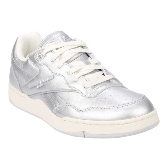 Reebok - "BB 4000 II" Metallic Sneaker für Herren, Leder (Silber) - Image 4