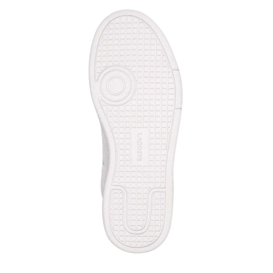 Lacoste - "Lineset" Sneaker für Damen, Leder, Flach (Weiß/Gold) - Image 5