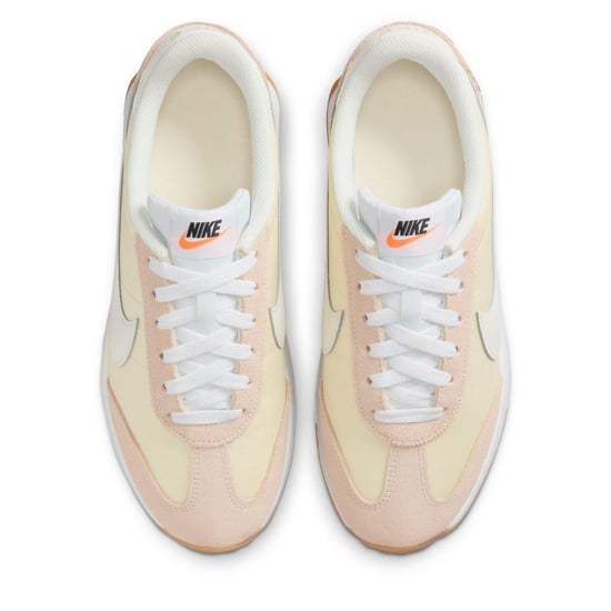 Nike - "Waffle Debut" Sneaker für Damen, Wildleder, Keilabsatz (Naturweiß/Gummi Rosa) - Image 5