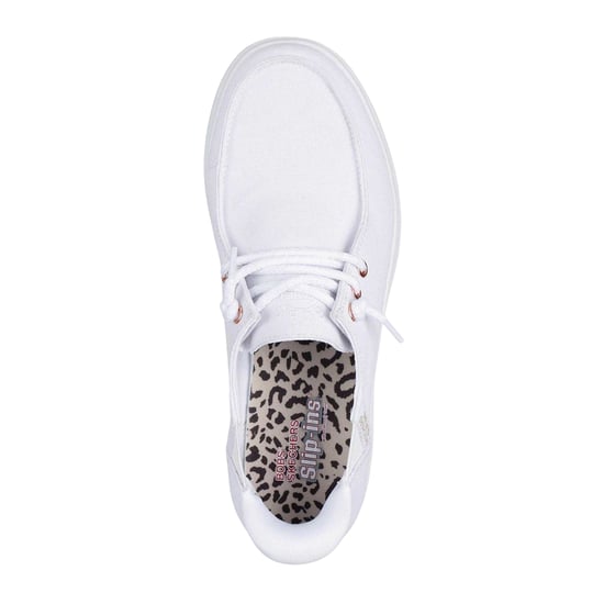 Skechers - "Bobs Skip Cute" Sneaker für Kinder, Canvas (Weiß) - Image 3
