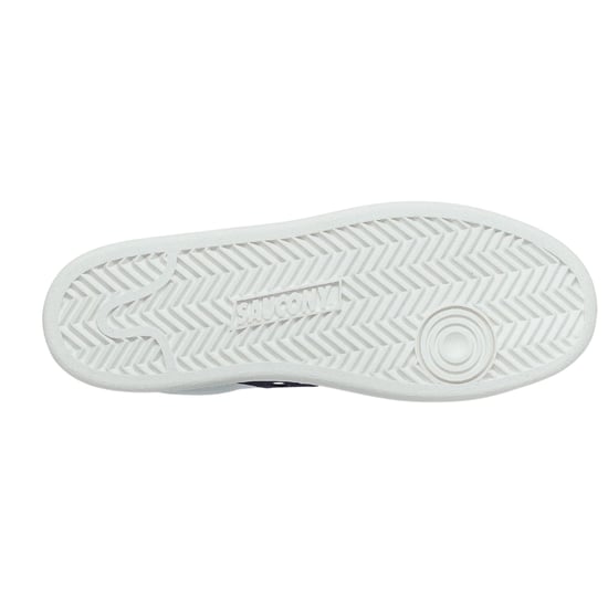 Saucony - "Jazz" Sneaker für Damen, Leder, Cupsohle (Weiß/Marine) - Image 4