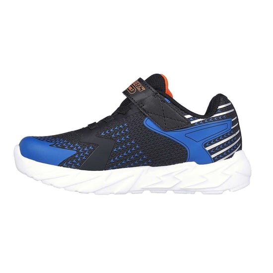 Skechers - "S Lights Flex-Glow Bolt" Sneaker für Kinder (Schwarz Blau) - Image 2