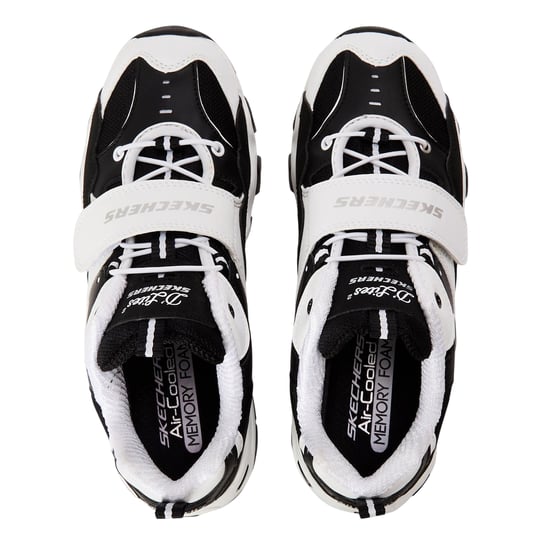Skechers - "D Lites 2" Sneaker für Kinder, Grob flach (Weiß/Schwarz) - Image 3