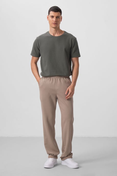 Herren breite Beinform Pull-On-Hosen - Image 2