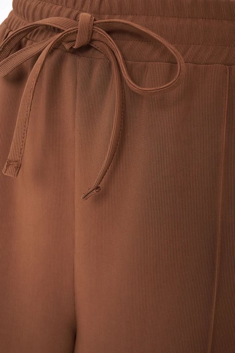 Weite Beinform Jersey-Hosen mit elastischem Bund - Image 6