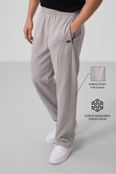 Herren Farbblockierte Palazzo-Hosen - Image 2