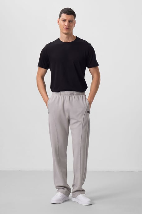 Herren Farbblockierte Palazzo-Hosen - Image 3