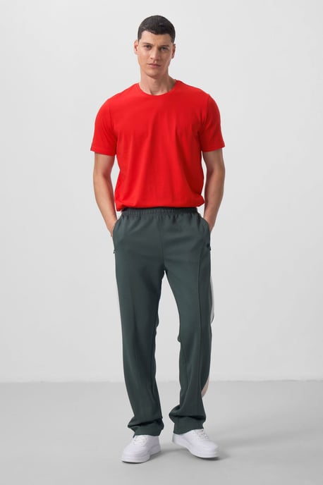 Herren Farbblockierte Palazzo-Hosen - Image 3