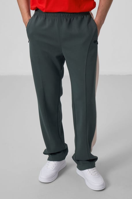 Herren Farbblockierte Palazzo-Hosen - Image 5
