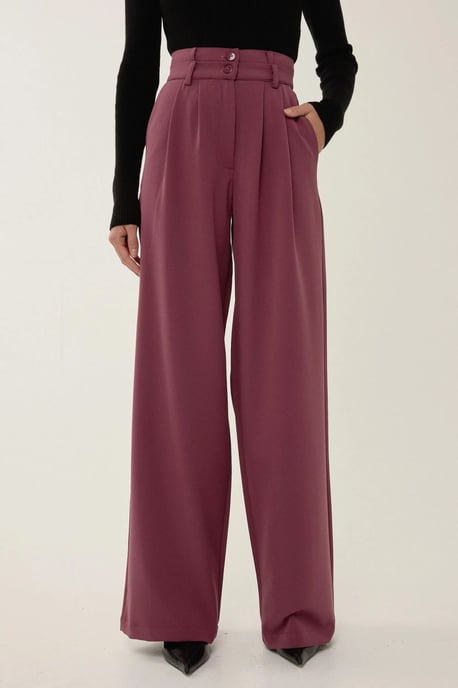Weite Hosen mit doppeltem Bund - Image 2