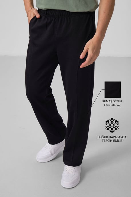 Herren Farbe-blockierte Palazzo-Hosen - Image 2