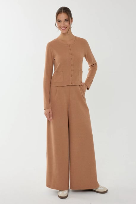 Weite Bein Gummibund Hose - Image 4