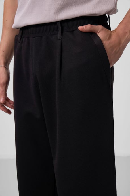 Herren Palazzo-Hosen mit weitem Bein - Image 3