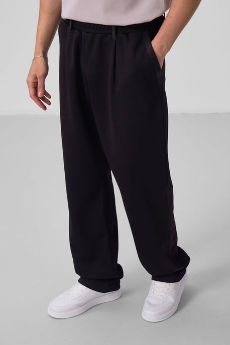 Herren Palazzo-Hosen mit weitem Bein - Image 4
