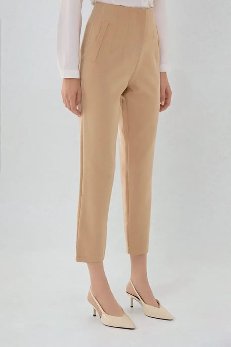 Hochtaillierte Zigarettenhose - Image 2