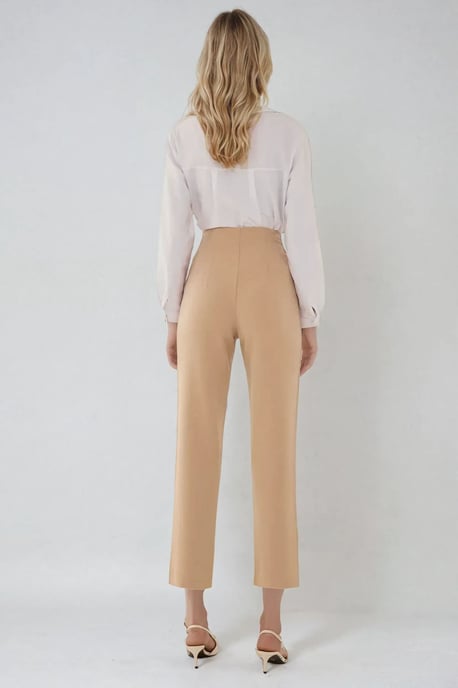 Hochtaillierte Zigarettenhose - Image 3