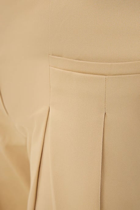 Faltige Weite-Hosen mit Hohem Bund - Image 5