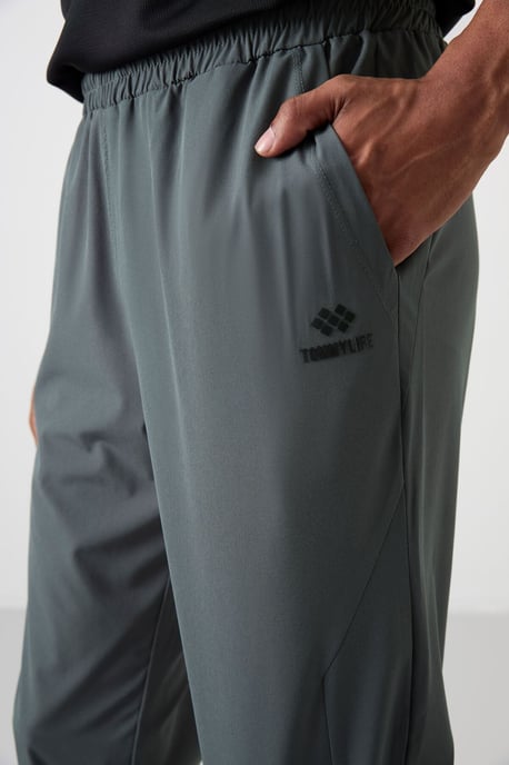 Herren Gerade Schnitt Nahtlose Jogginghose - Image 3