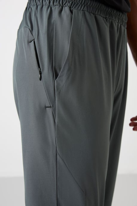 Herren Gerade Schnitt Nahtlose Jogginghose - Image 4