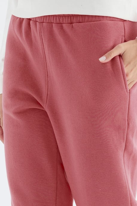 Hochtaillierte Fleece-Jogginghose für Damen - Image 4