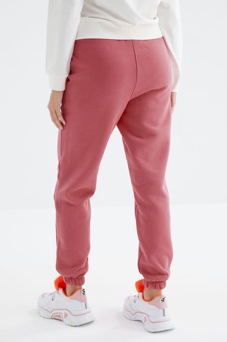 Hochtaillierte Fleece-Jogginghose für Damen - Image 5