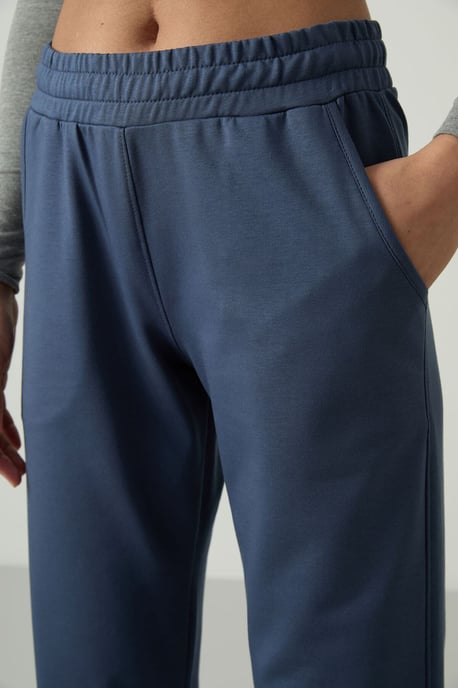 Damen Fleece Sweatpants mit geradem Bein - Image 3