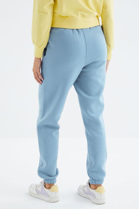 Damen Hochtaillierte Fleece Jogger Sweatpants - Image 5