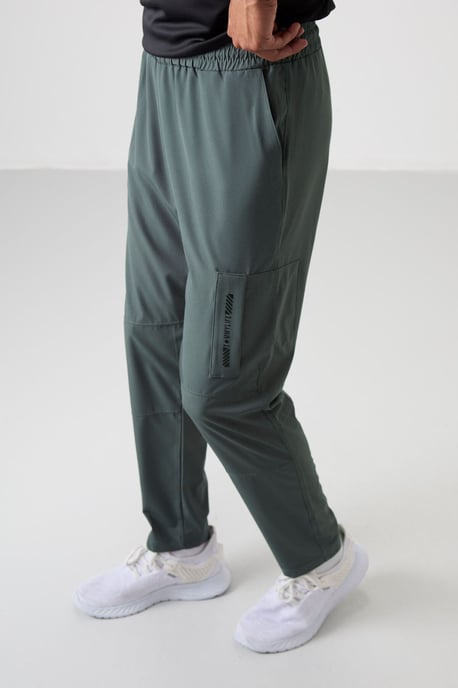 Herren einfarbige Sweatpants mit Gummibund - Image 5