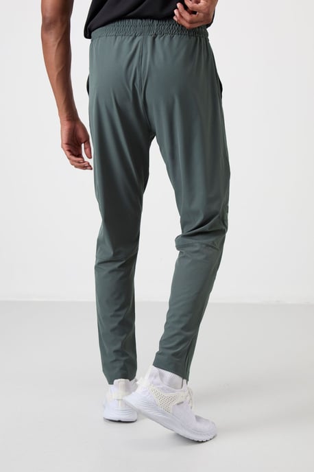 Herren einfarbige Sweatpants mit Gummibund - Image 6