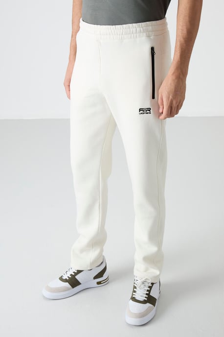 Herren regulär geschnittene Fleece-Sweatpants - Image 1
