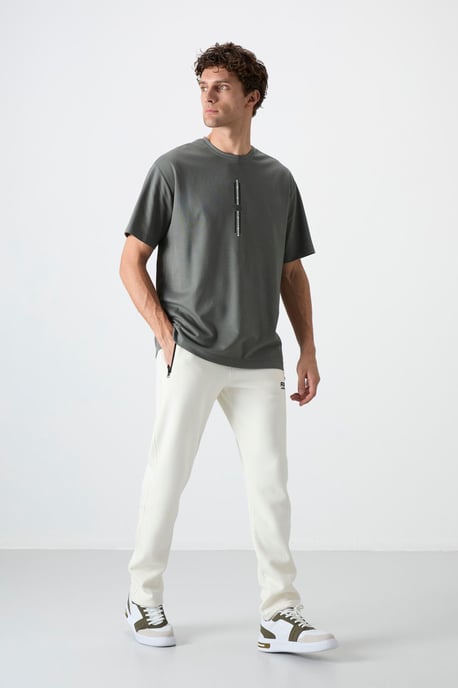 Herren regulär geschnittene Fleece-Sweatpants - Image 2