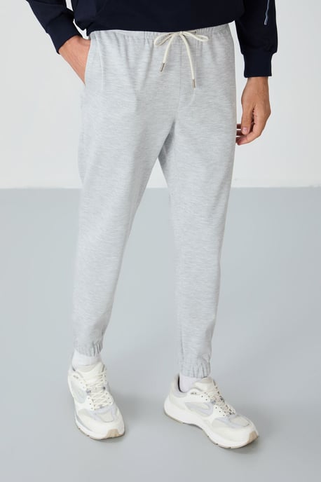 Herren Regular Fit Fleece-Sweatpants - Image 4