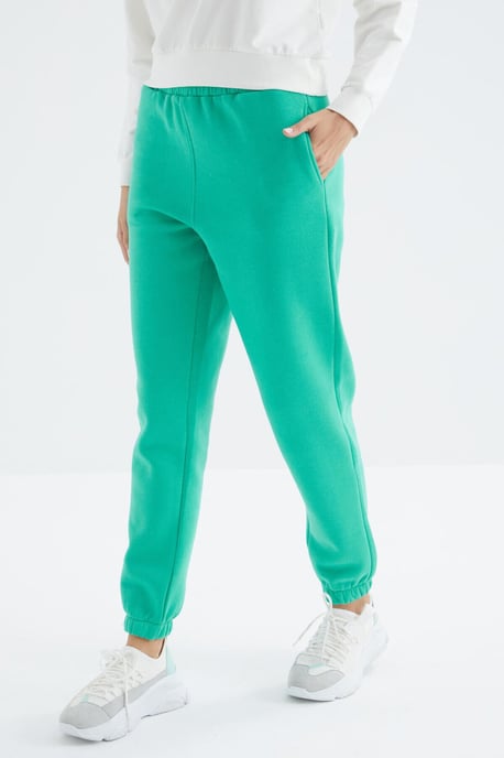 Damen Hochbund Fleece Jogginghose - Image 2