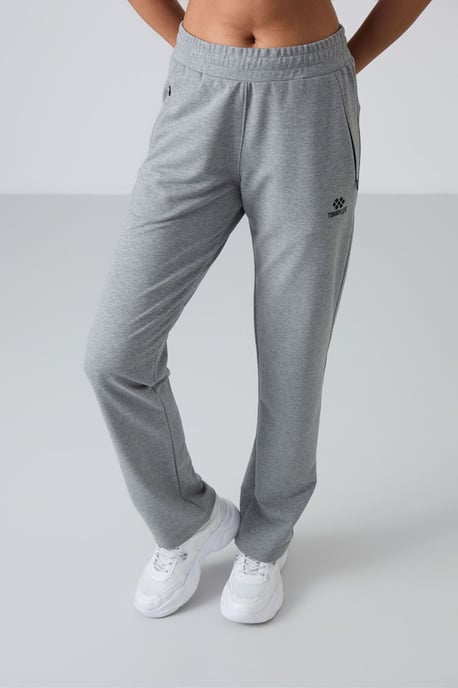 Damen Sweatpants mit geradem Bein aus Fleece - Image 2