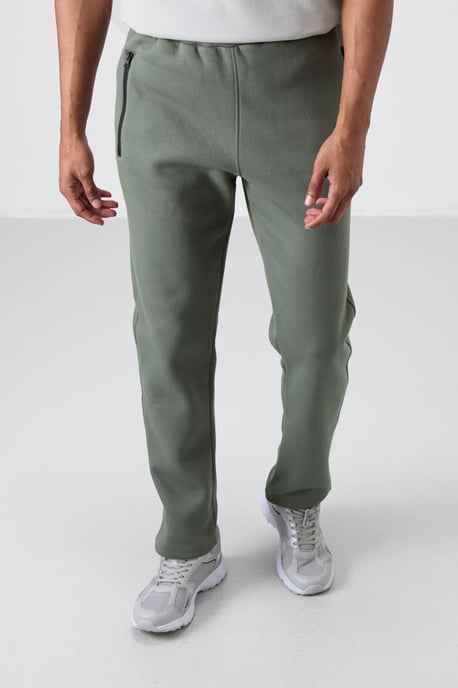 Herren Fleece-Sweatpants im Regular Fit - Image 2