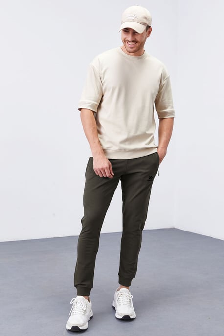 Herren Slim-Fit Fleece Jogginghose - Image 3