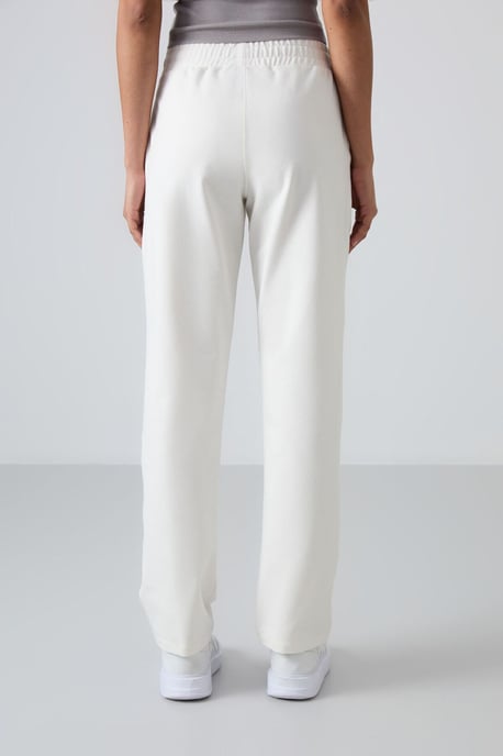 Damen-Fleece-Sweatpants mit geradem Bein - Image 5