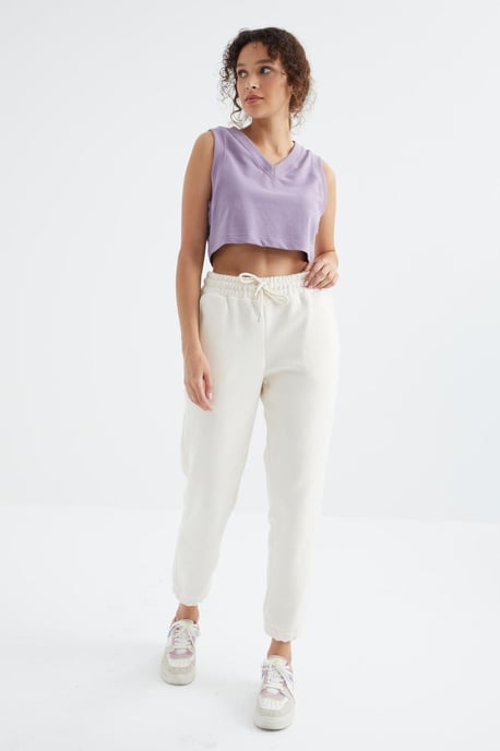 Damen Polyester Jogger Sweatpants - Image 3