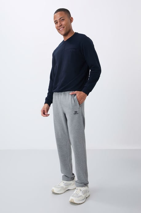 Herren Slim-Fit Gerade-Schnitt Sweatpants - Image 1