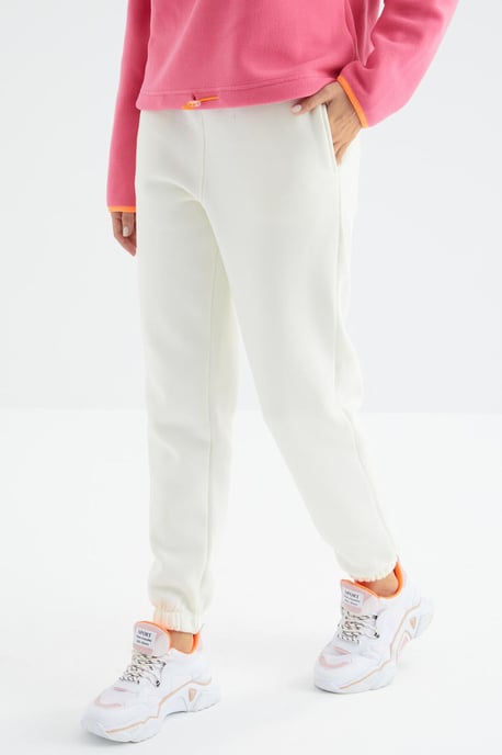 Damen High-Waist Fleece Jogginghose - Image 2