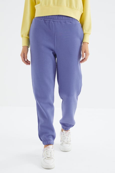 Damen High-Waist Fleece Jogger Sweatpants - Image 4