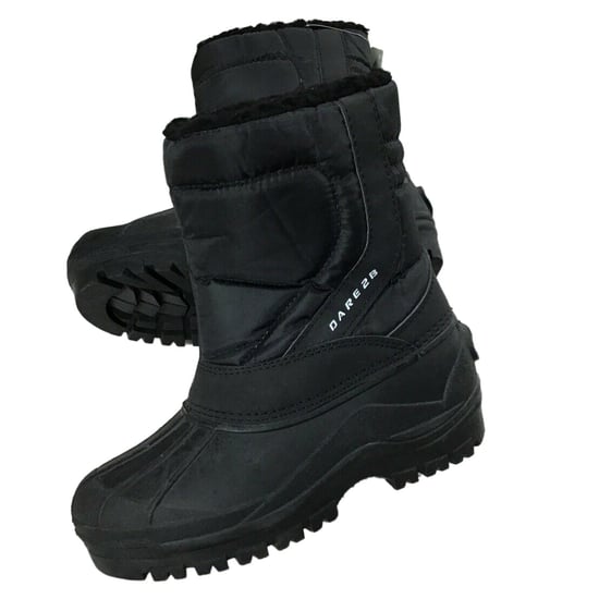 Dare 2B Kinder Zeppa Junior wasserfeste Schnee Stiefel (Schwarz) - Image 3