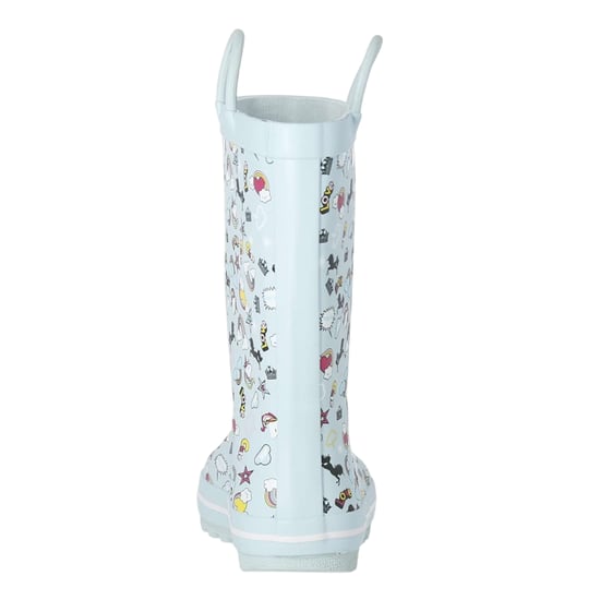 Trespass - "Starryton" Einhorn Gummistiefel für Kinder (Minzgrün) - Image 2