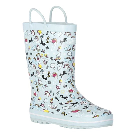Trespass - "Starryton" Einhorn Gummistiefel für Kinder (Minzgrün) - Image 5