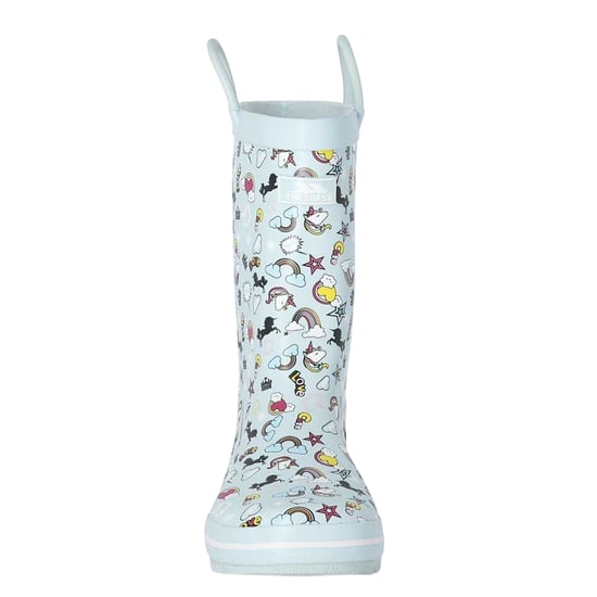 Trespass - "Starryton" Einhorn Gummistiefel für Kinder (Minzgrün) - Image 6