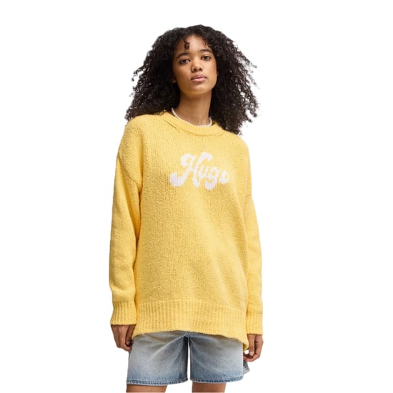 Hugo - "Sareedi" Sweatshirt für Damen, Übergroß (Gelb) - Image 2