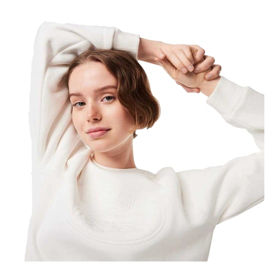 Lacoste - Sweatshirt für Damen, leger (Weiß) - Image 3