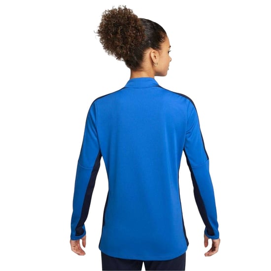 Nike - Sweatshirt für Damen, Reißverschluss, Hochleistungsmaterial, Training (Blau/Weiß) - Image 3