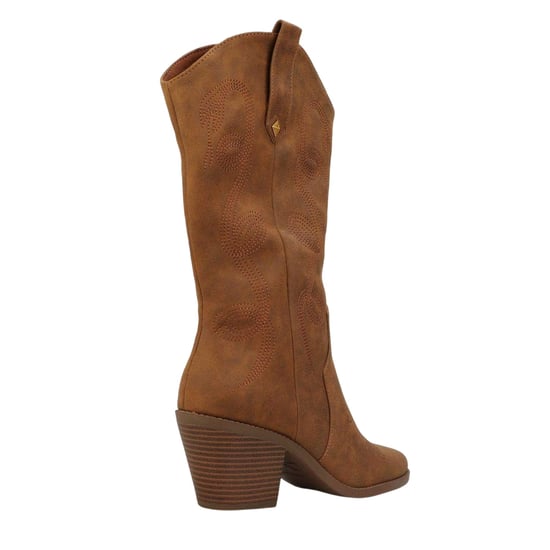 Rocket Dog - Cowboystiefel für Damen, Wadenmitte (Walnussbraun) - Image 2
